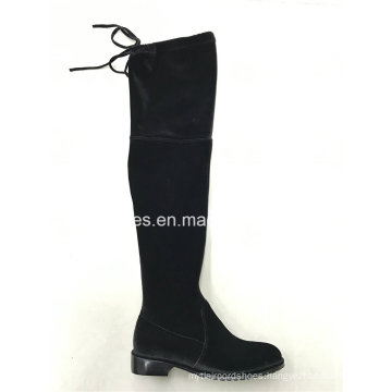 Latest Elegant Elastic Thigh High Lady Boots